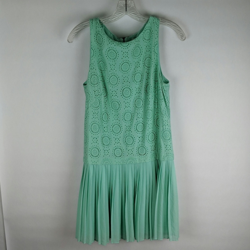 Light teal dress Ann Taylor loft size 8